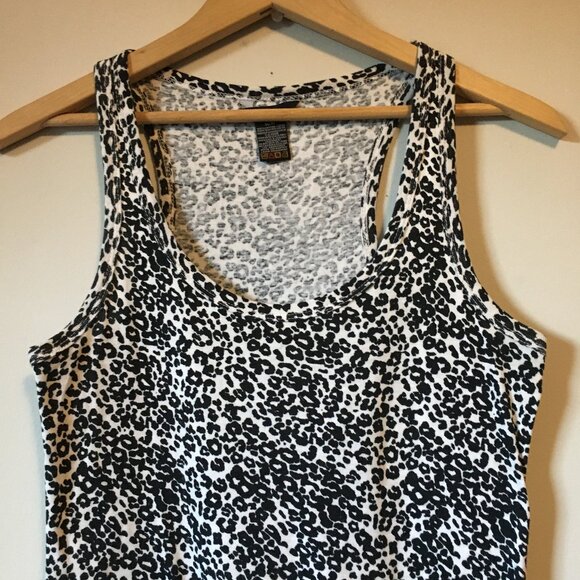 100% Cotton Animal Print Cotton Tank Top - Picture 3 of 12